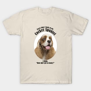 Lucky Cocker Spaniel T-Shirt